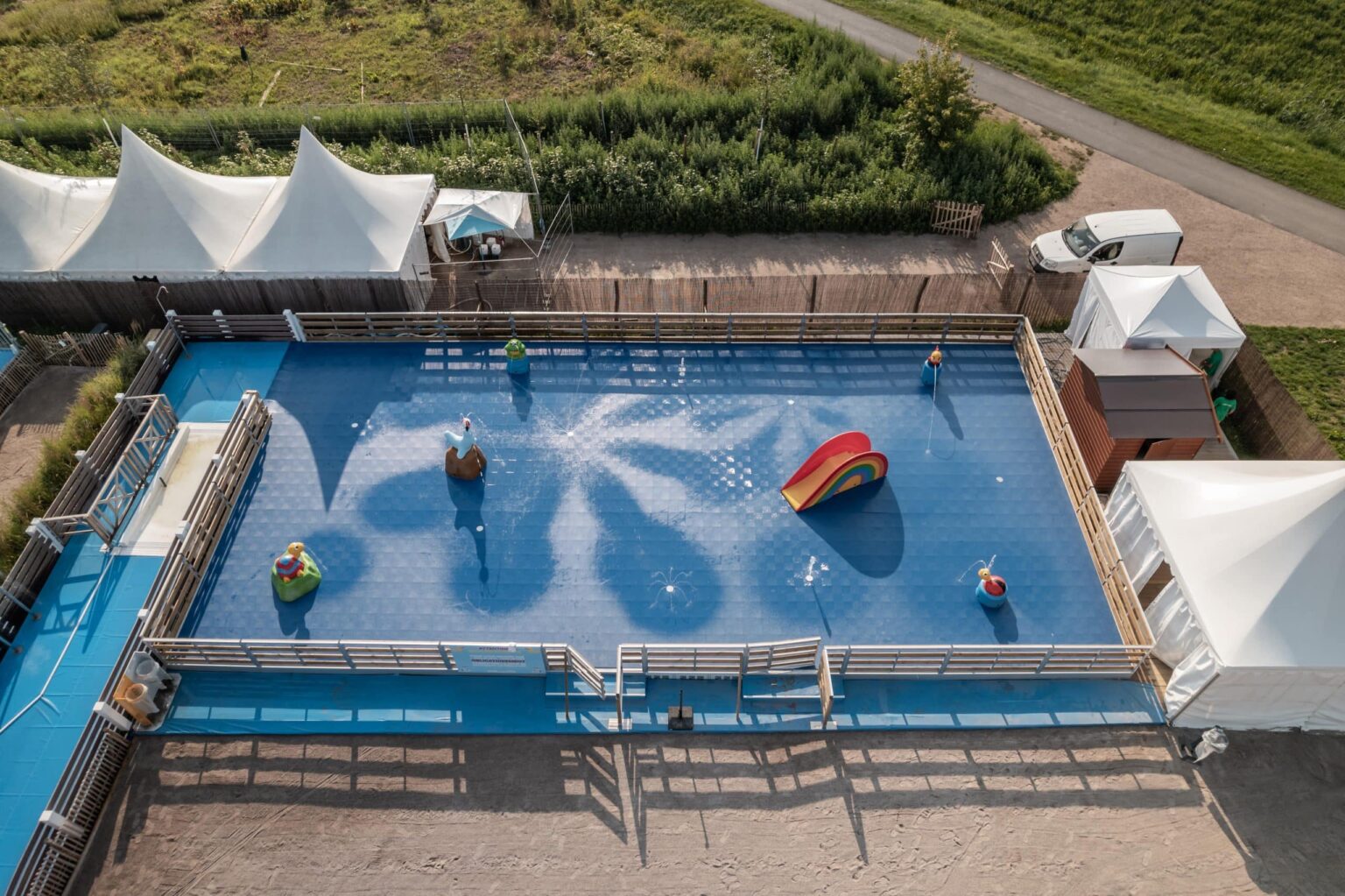 Plateforme De Jeux Aquatiques Nancy Vue Aerienne Aquaevent 2