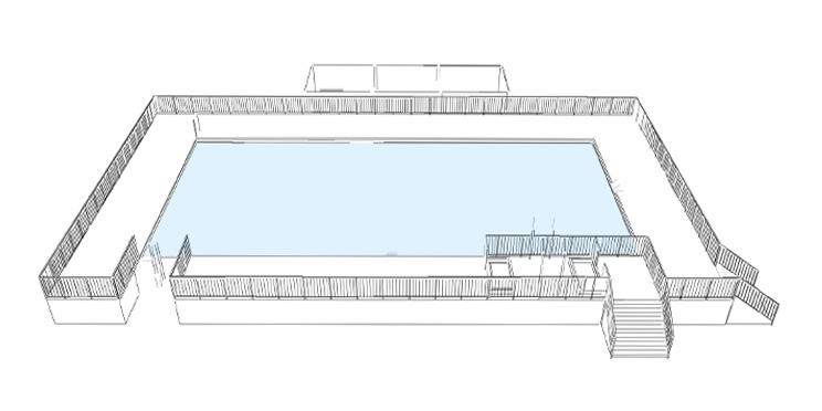 Aqua Event - Projeter son projet de piscine temporaire en 3D faire projet 3D pour location piscine éphémère france