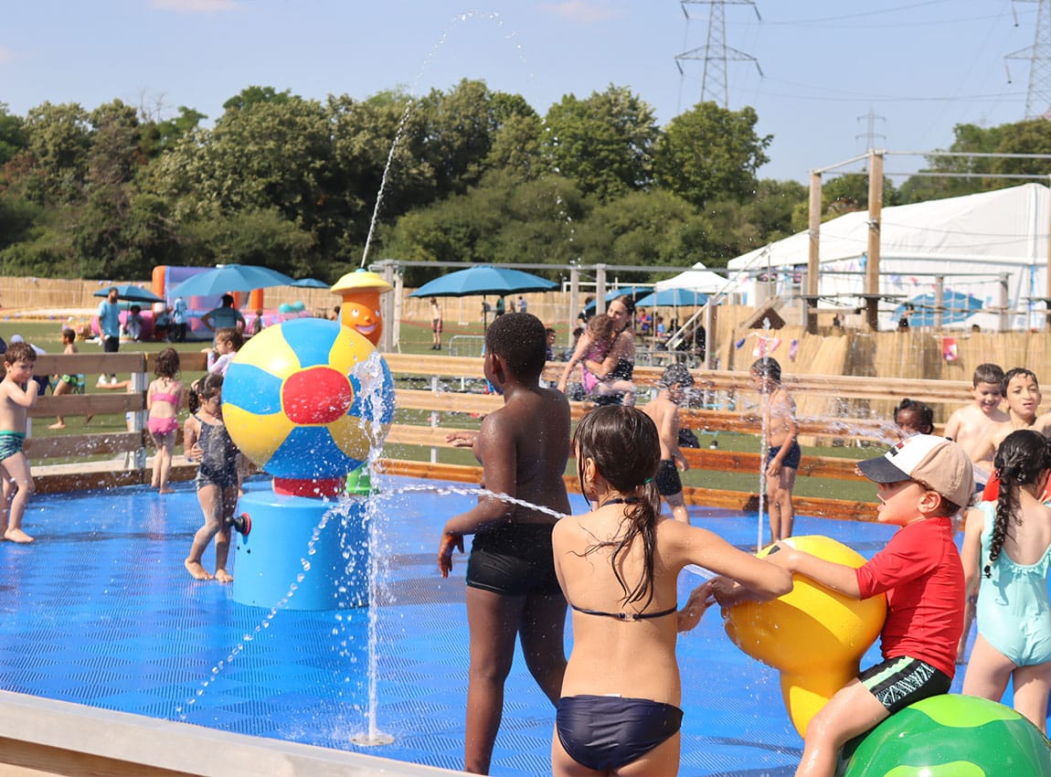 Plateforme aqualudique pour collectivités, location Aqua Event