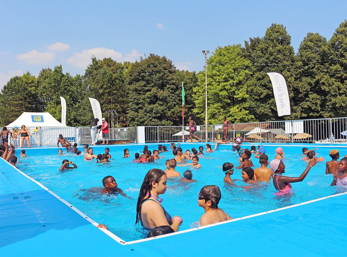 Aqua Event - Location et installation de piscine temporaire mobile louer un bassin hors sol pour camping et collectivité