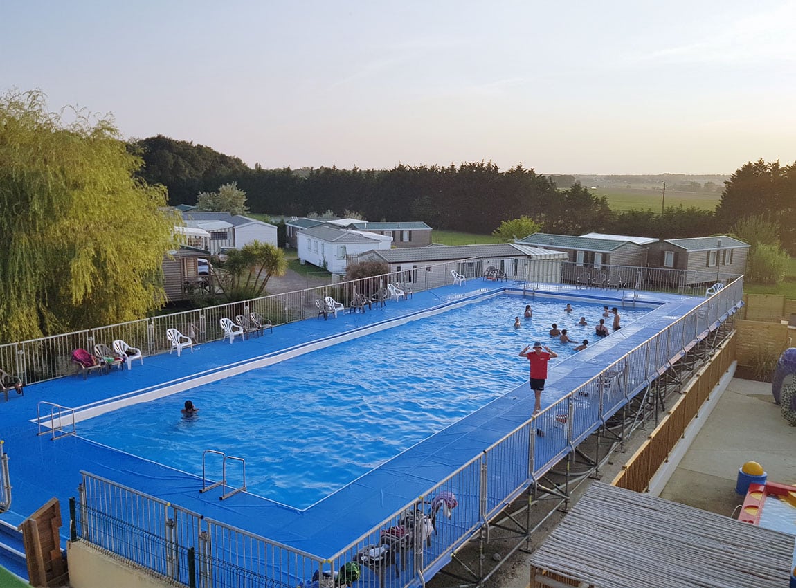 Aqua Event - Location et installation de piscine temporaire mobile louer bassin hors sol temporaire pour camping