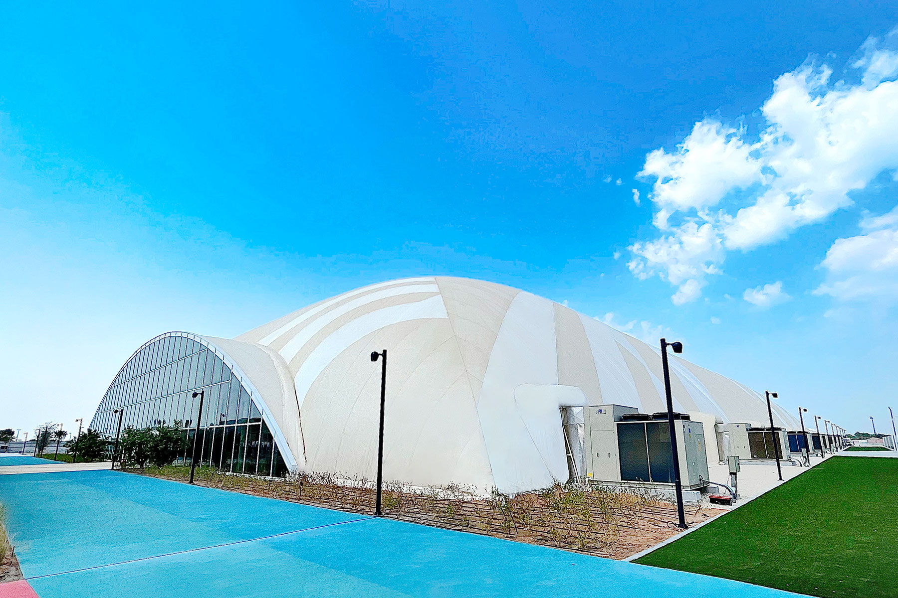 complexe aquatique temporaire dôme mobile piscine collectivité Aqua Event