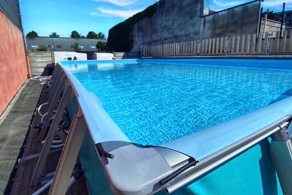 Aqua Event - Bassin Aquaplus hors sol pour projets éducatifs natation installation bassin Aquaplus mobile savoir nager enfants collectivités