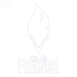 ae logo club france blanc